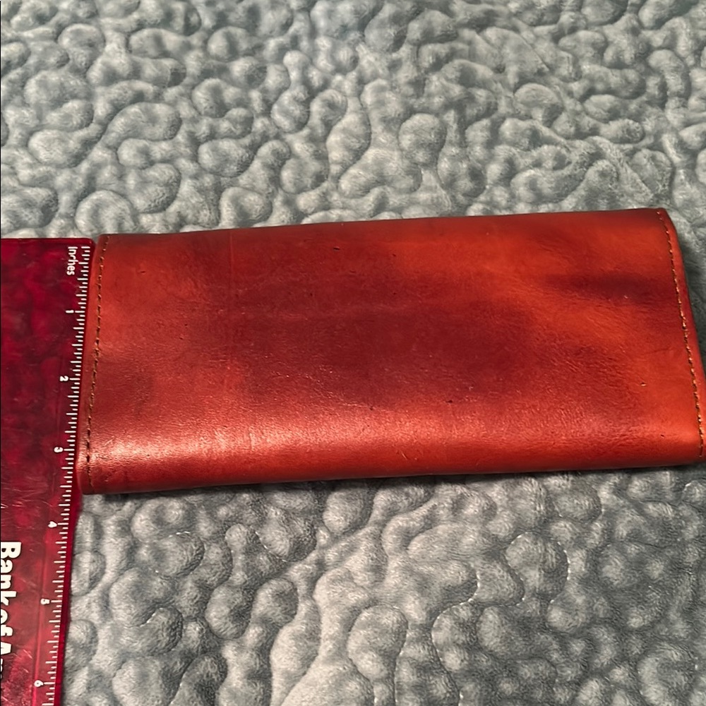 Rustic Leather Wallet Puerto Rico - Picture 3 of 7